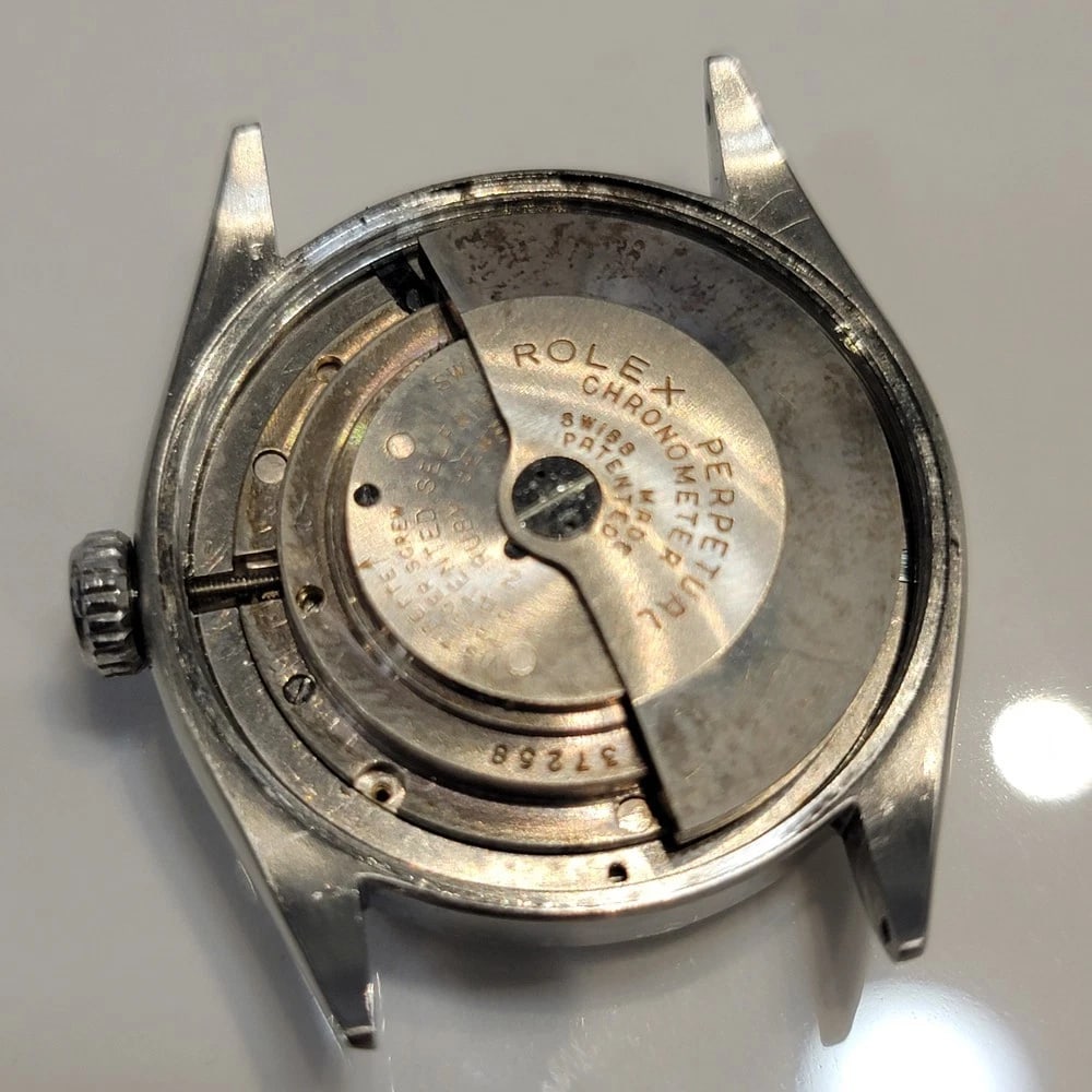 Rolex Oyster Perpetual Ref 6084 Mens 1950s 34mm Automatic Bubble Back RA715B - 13
