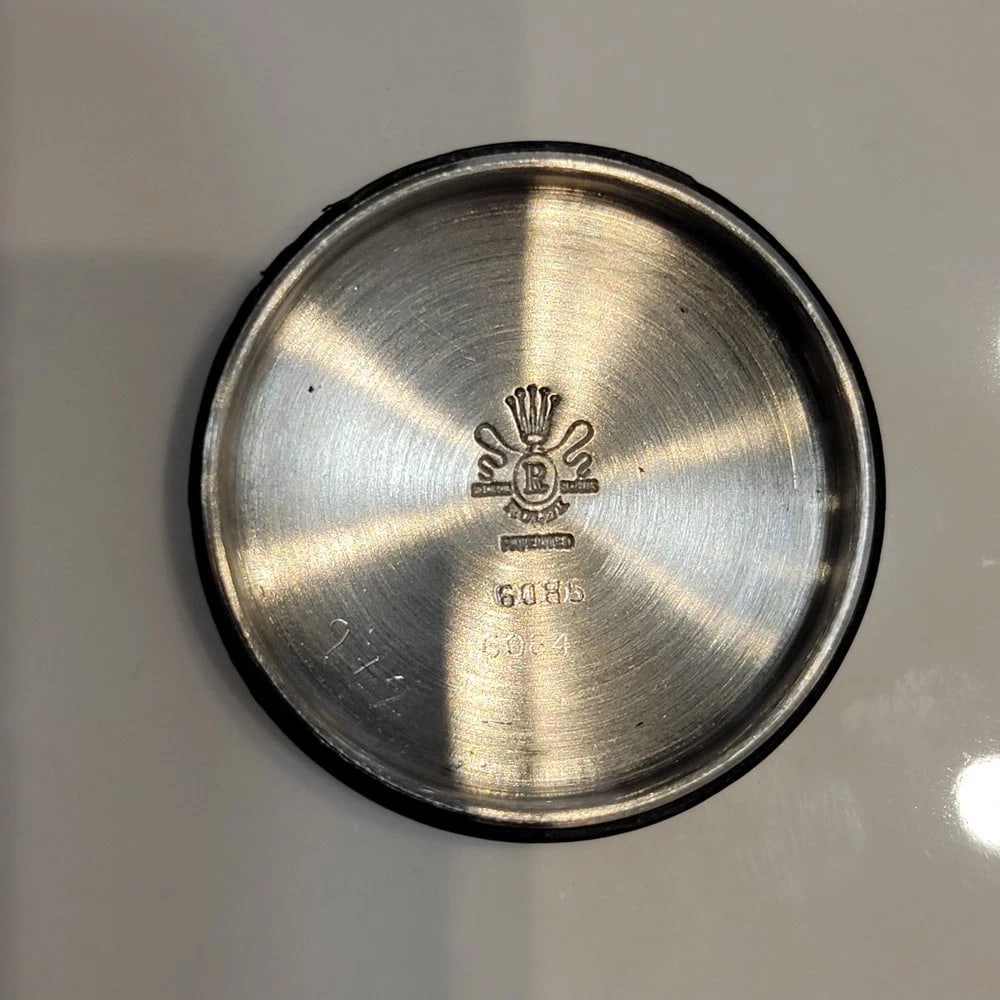 Rolex Oyster Perpetual Ref 6084 Mens 1950s 34mm Automatic Bubble Back RA715B - 14