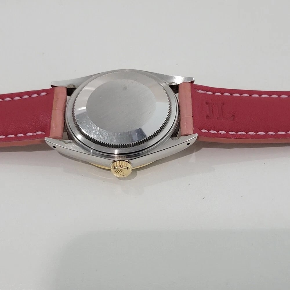 Rolex 16013 Datejust 36mm 18k SS Mens Diamond MOP Dial 1980s Automatic RA552 - 10