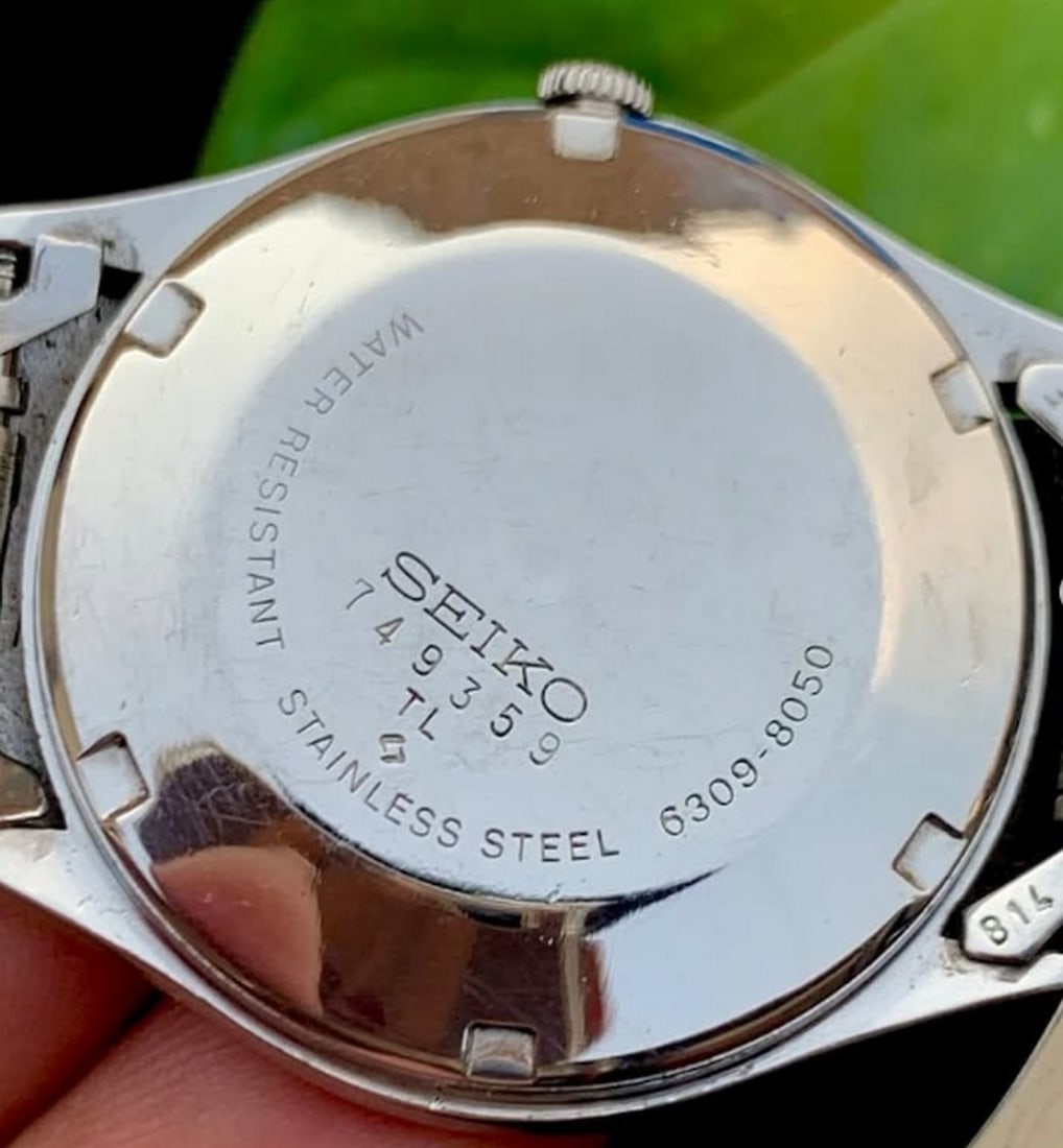 Vintage Seiko 17 Jewals Automatic 6309-8050 With Day / Date - 5