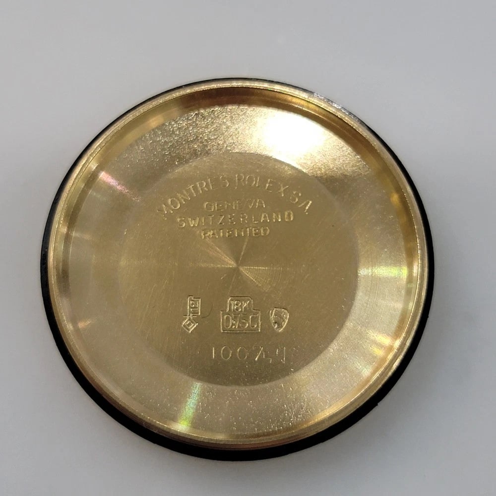 Rolex Oyster Perpetual Ref 1007 18k Solid Gold 1960s Mens 34mm Automatic RA438C - 13