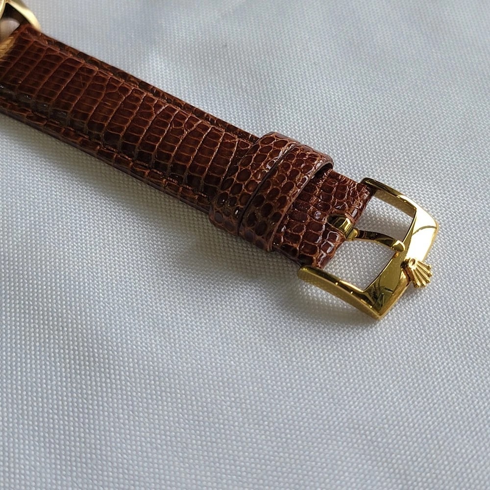 Rolex Oyster Perpetual Ref 1007 18k Solid Gold 1960s Mens 34mm Automatic RA438C - 8