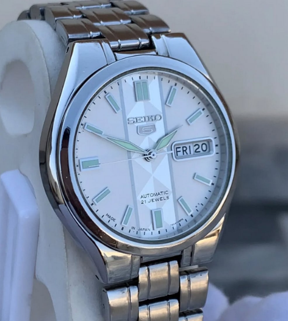 Vintage Seiko 21 Jewals Automatic 7S26-03E0 With Day / Date - 3