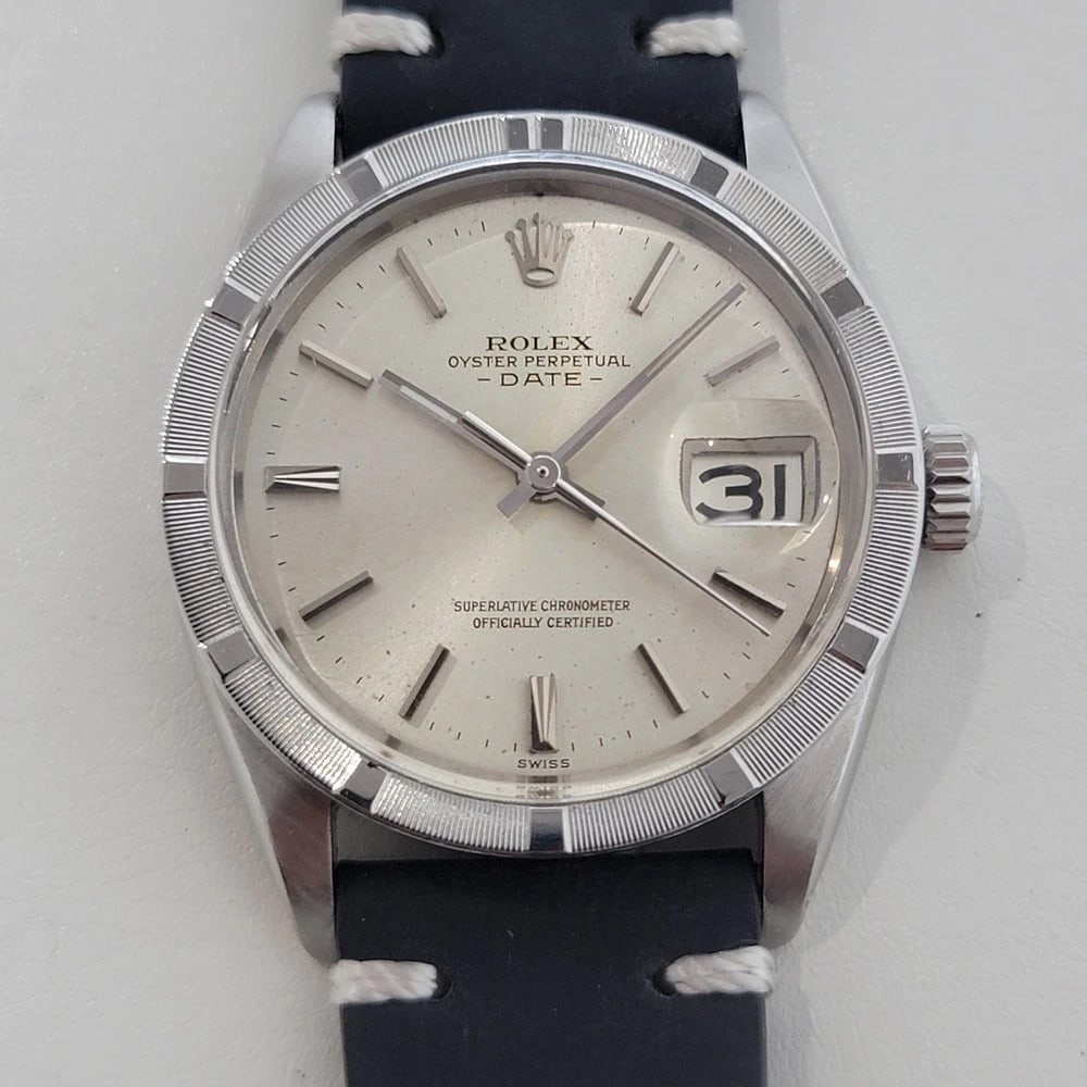 Rolex Oyster Perpetual Date Ref 1501 Mens 1960s Vintage Automatic RA675B - 3