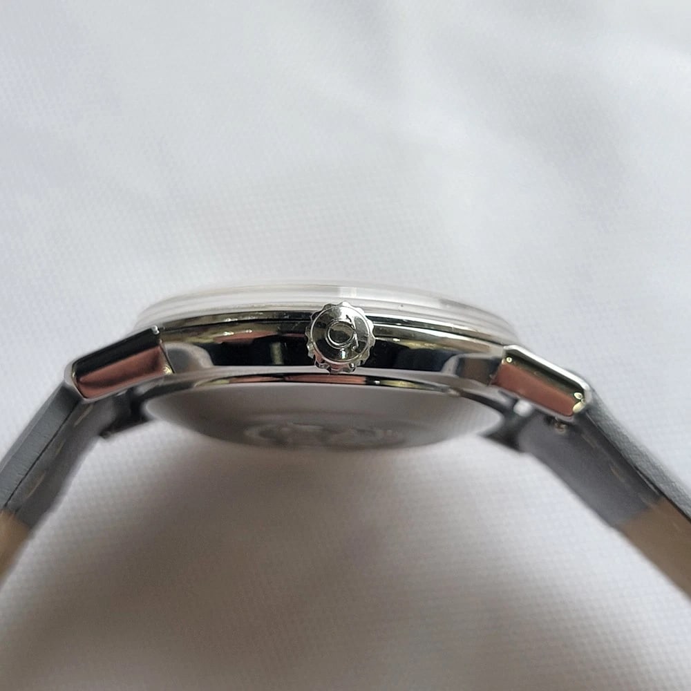 Omega Seamaster DeVille 166.020 35mm Mens 1960s Vintage Automatic w Date RA722 - 9