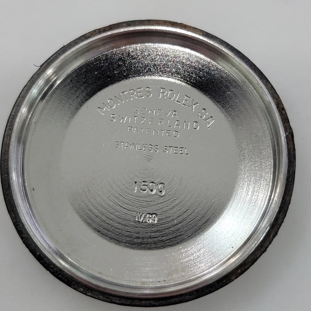 Rolex Oyster Perpetual Date Ref 1500 35mm Mens 1960s Vintage Automatic RA603B - 13