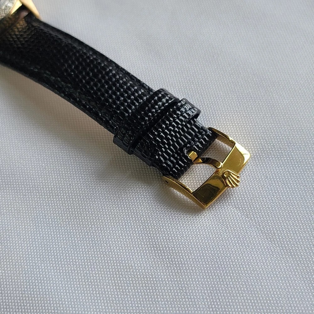 Rolex Oyster Datejust Ref 1601 14k Gold Mens 1960s Diamonds Automatic RA412C - 10