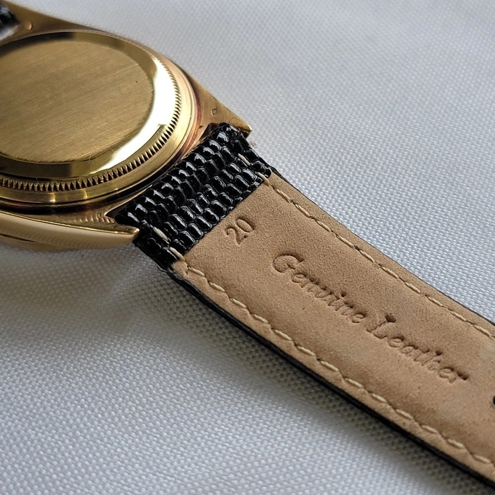 Rolex Oyster Datejust Ref 1601 14k Gold Mens 1960s Diamonds Automatic RA412C - 13