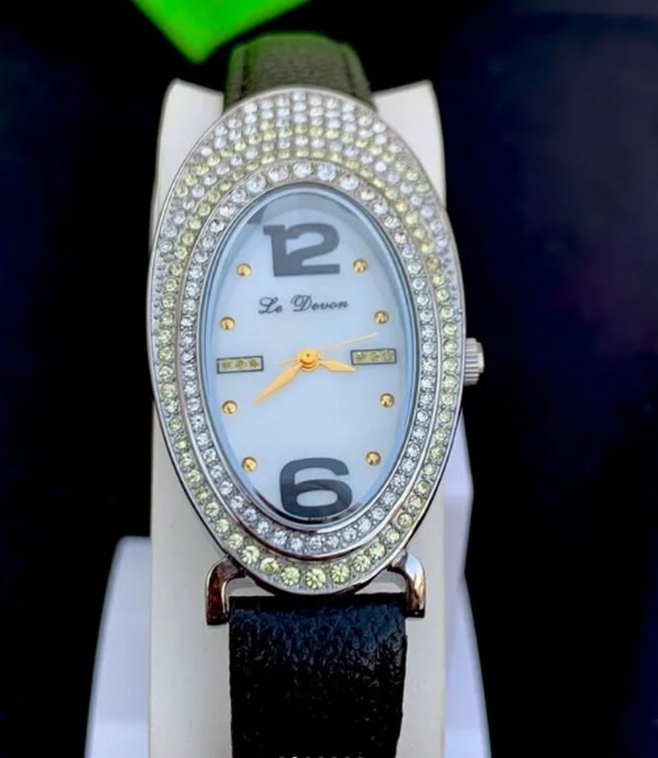 Le Devon Swiss Ladies Watch 3ATM DV5508WP - 2