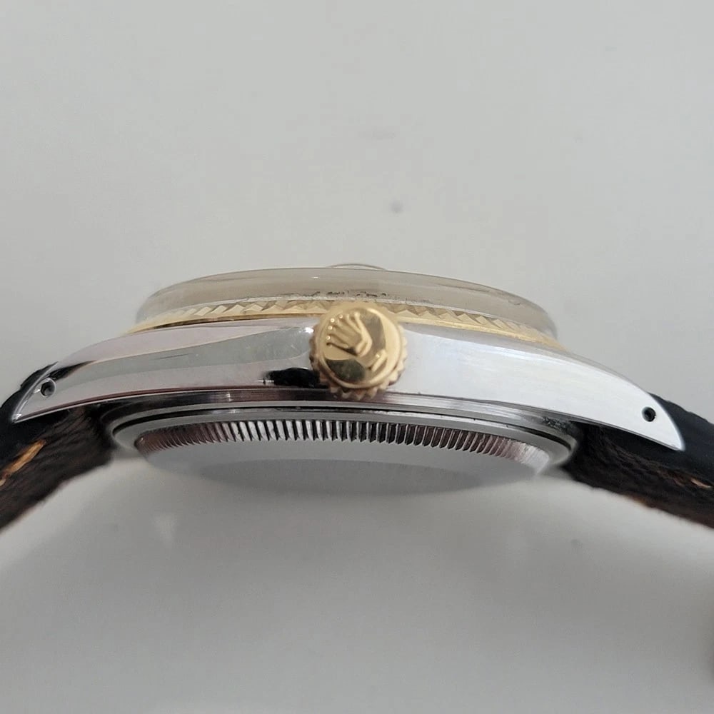 Rolex Oyster Datejust Ref 16013 Mens 36mm 18k SS Vintage 1970s Automatic RA615 - 9