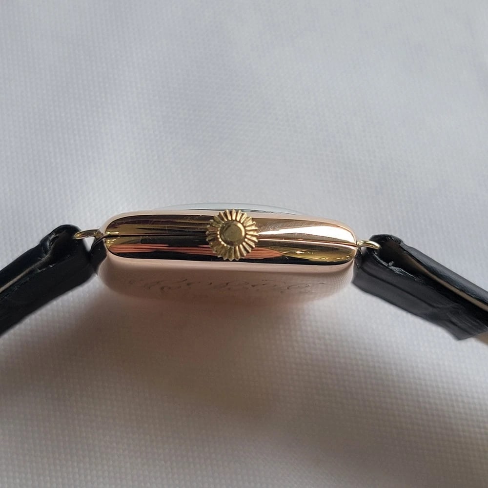 Rolex Oyster 9k Solid Rose Gold Mens 1930s 32mm Vintage Manual Wind RA713 - 10