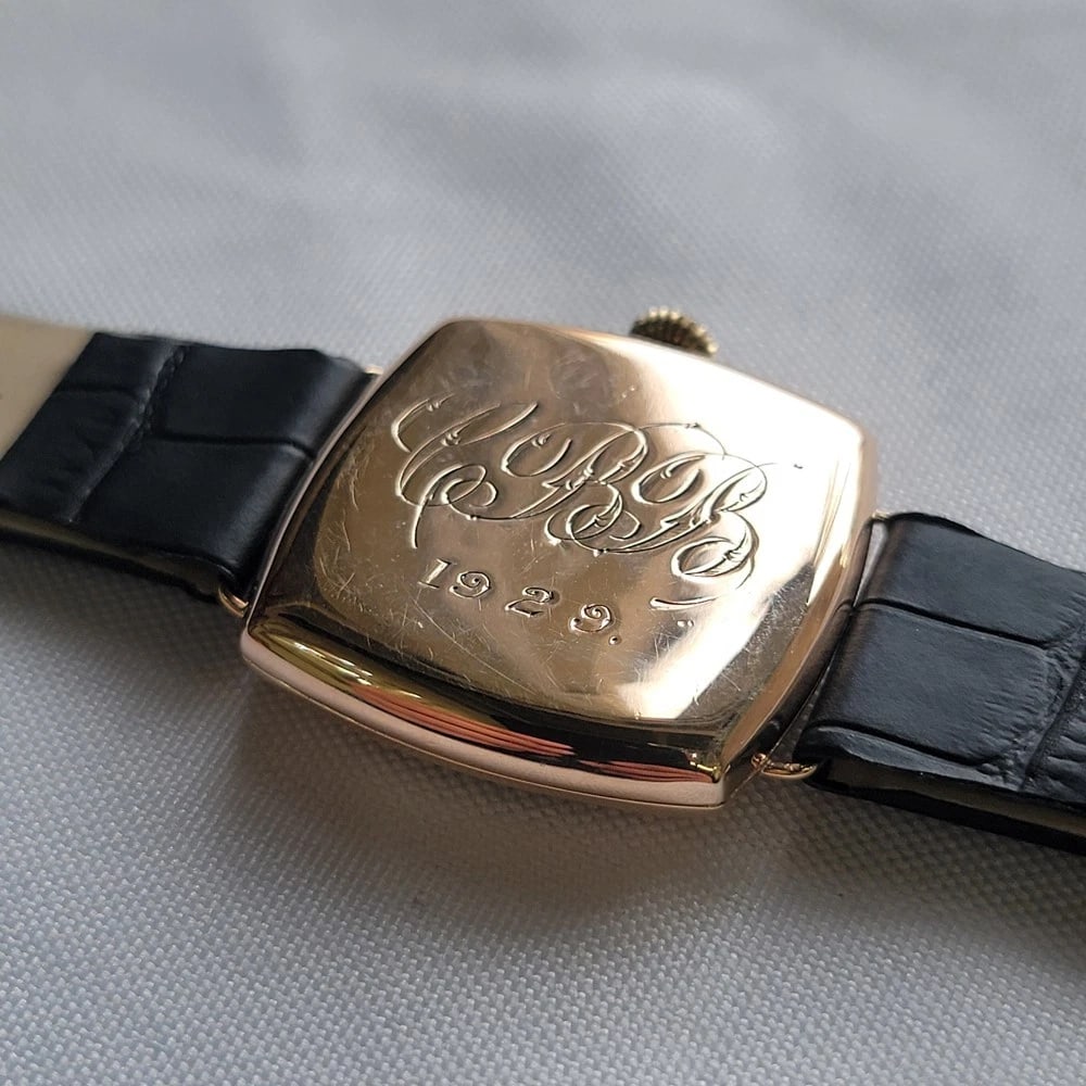 Rolex Oyster 9k Solid Rose Gold Mens 1930s 32mm Vintage Manual Wind RA713 - 11