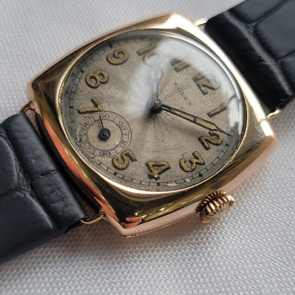 Rolex Oyster 9k Solid Rose Gold Mens 1930s 32mm Vintage Manual Wind RA713 - 7