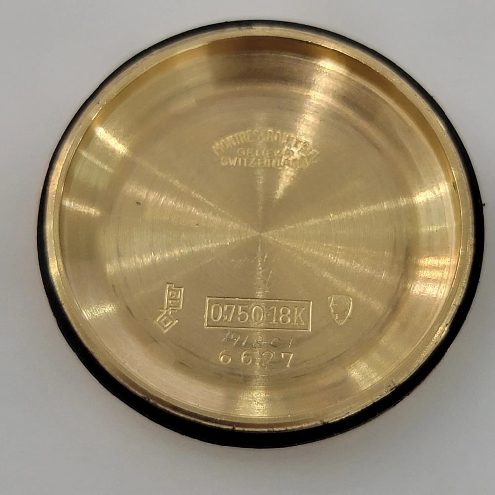 Rolex Oyster Date Ref 6624 18k Solid Gold 1960s Midsize 30mm Automatic RA456R - 14