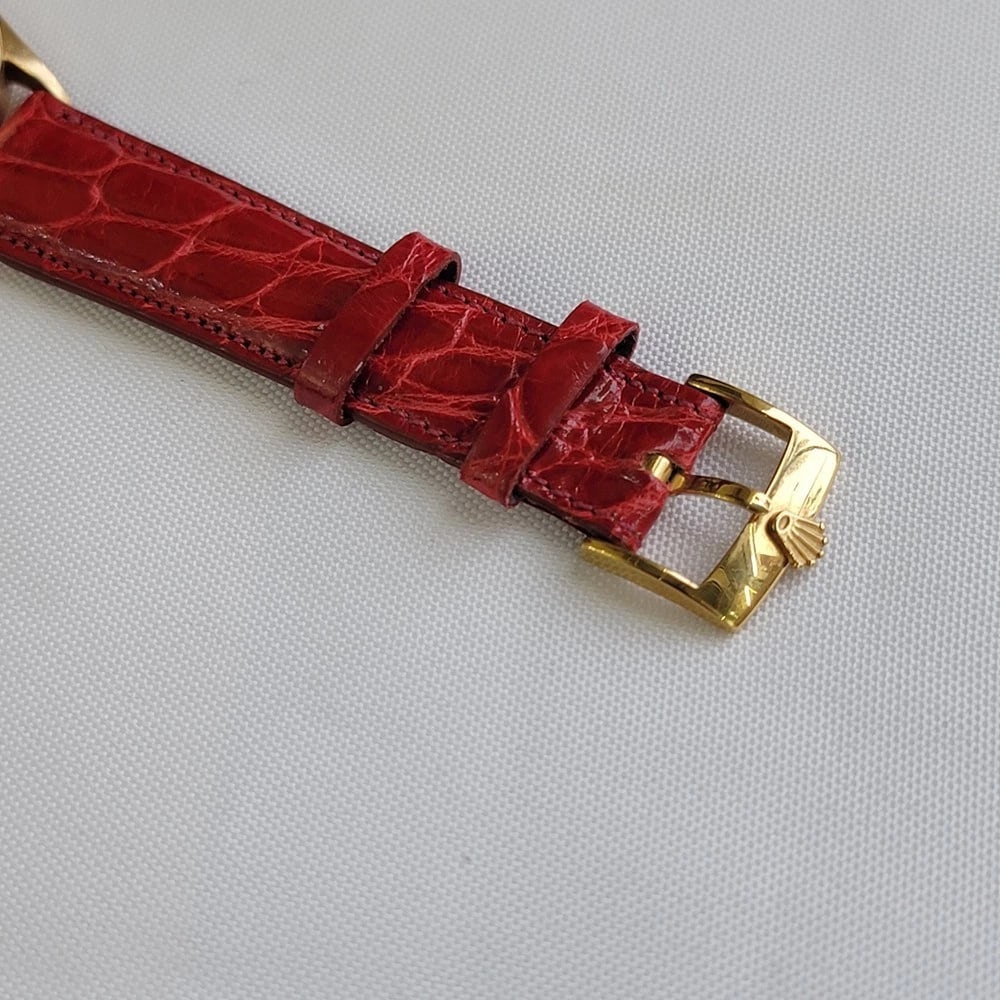 Rolex Oyster Date Ref 6624 18k Solid Gold 1960s Midsize 30mm Automatic RA456R - 9