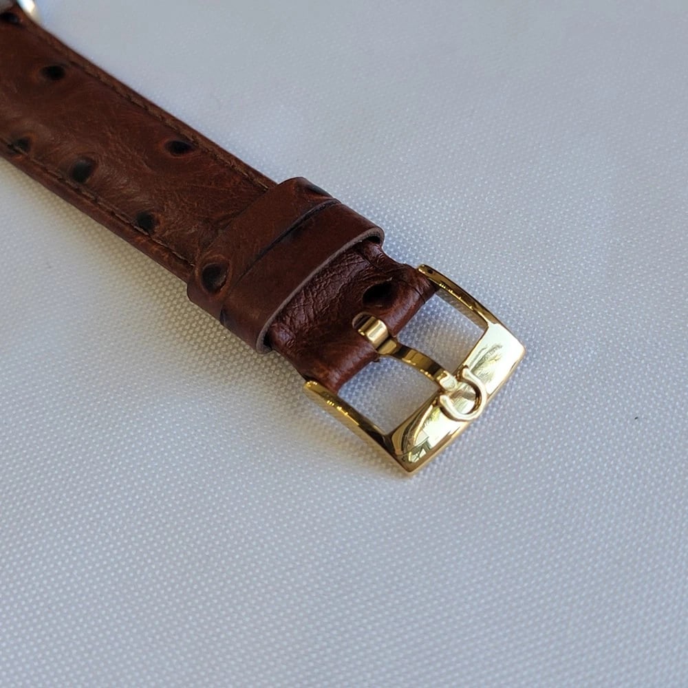 Omega Ref 2497-2 80 Micron Gold Capped Mens 1940s 35mm Vintage Manual Wind RA702 - 8