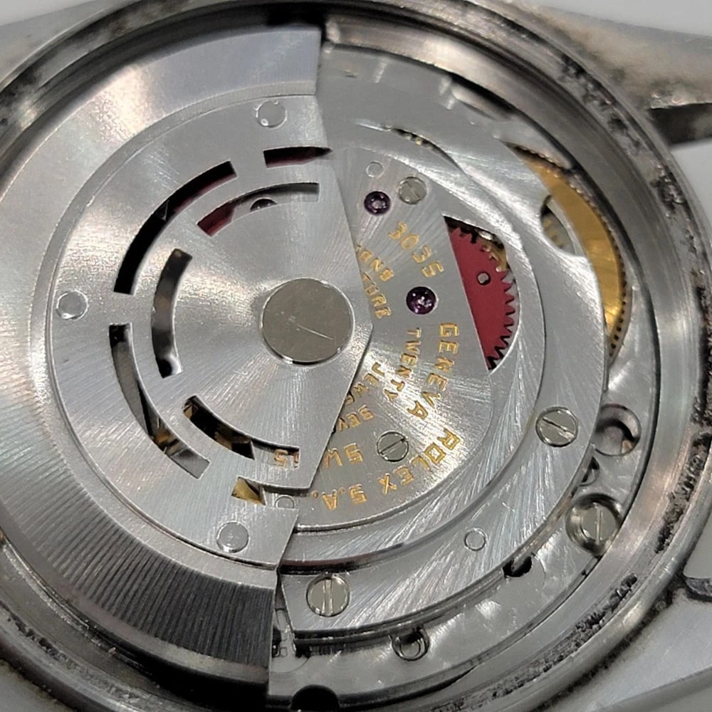 Rolex Oyster 16013 Datejust 36mm 18k SS Linen Dial Mens 1970s Automatic RA393C - 14