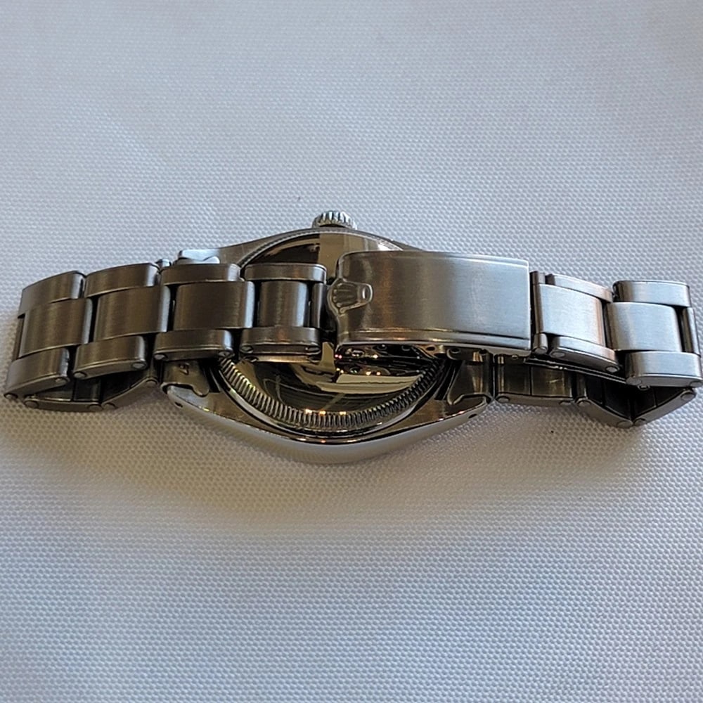 Rolex Oyster Perpetual Ref 6084 Mens 1950s 34mm Automatic Bubble Back RA715 - 12