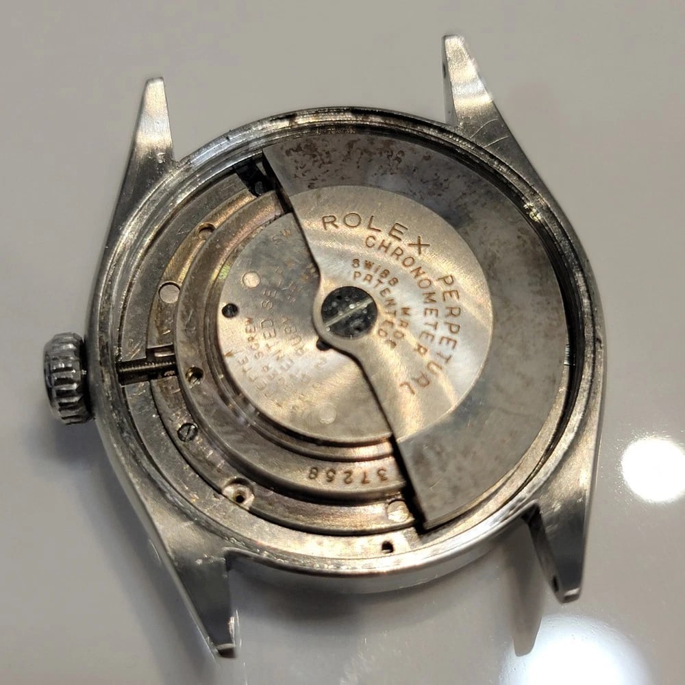 Rolex Oyster Perpetual Ref 6084 Mens 1950s 34mm Automatic Bubble Back RA715 - 13