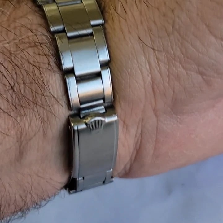 Rolex Oyster Perpetual Ref 6084 Mens 1950s 34mm Automatic Bubble Back RA715 - 2