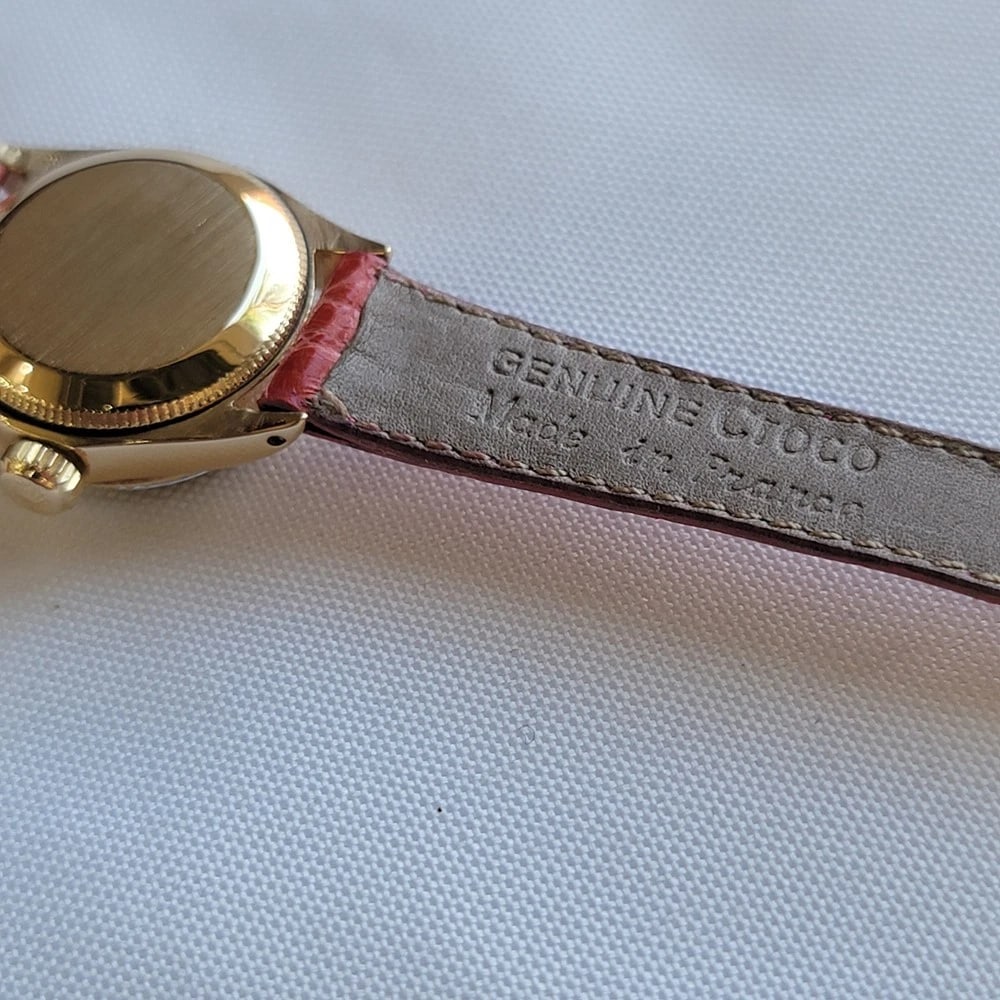 Rolex Datejust Ref 6700 18k Solid Gold Ladies 1960s Diamond Dial Automatic RA688 - 11