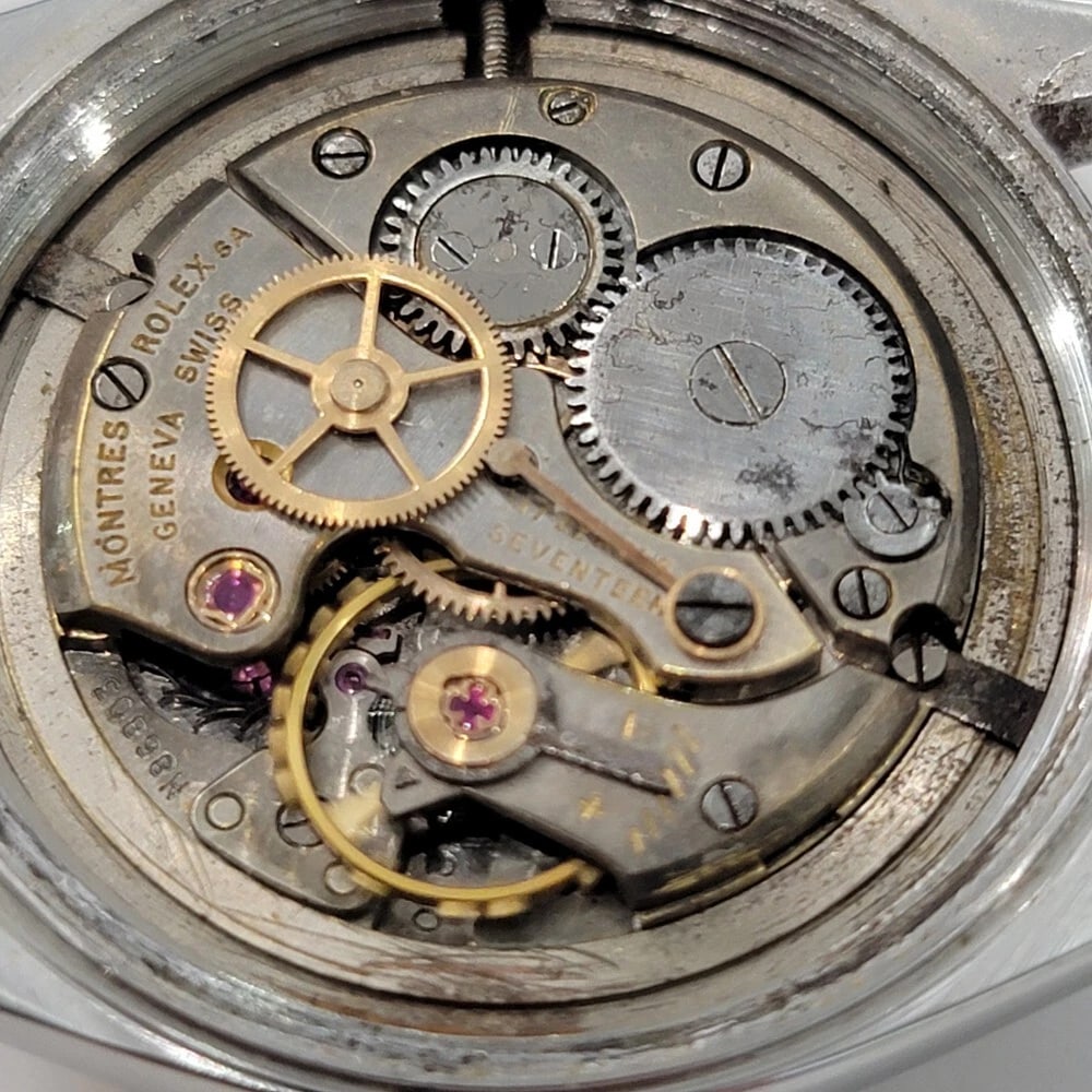 Mens Rolex Oyster Ref 6480 34mm Stainless Steel 1950s Manual Wind Vintage RA416 - 11