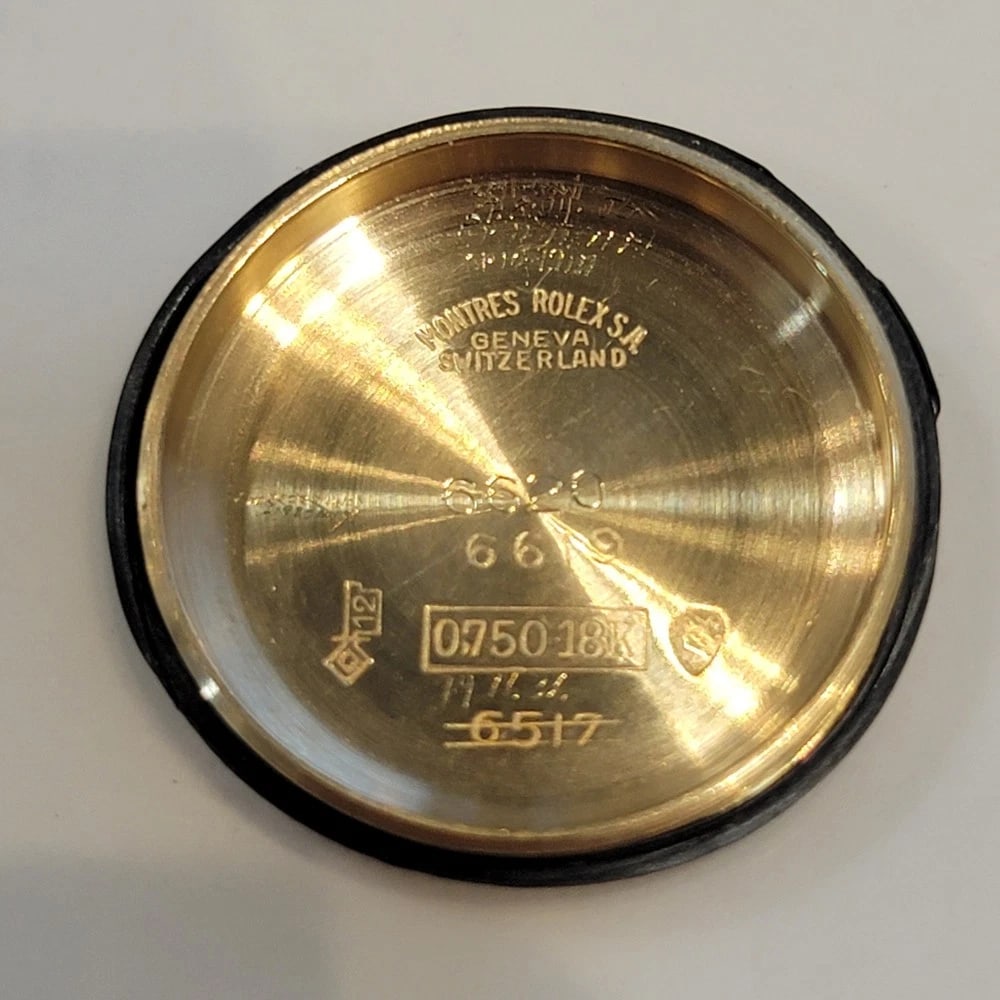 Rolex Oyster perpetual Ref 6620 18k Solid Gold Ladies 25mm 1950s Automatic RA704 - 14