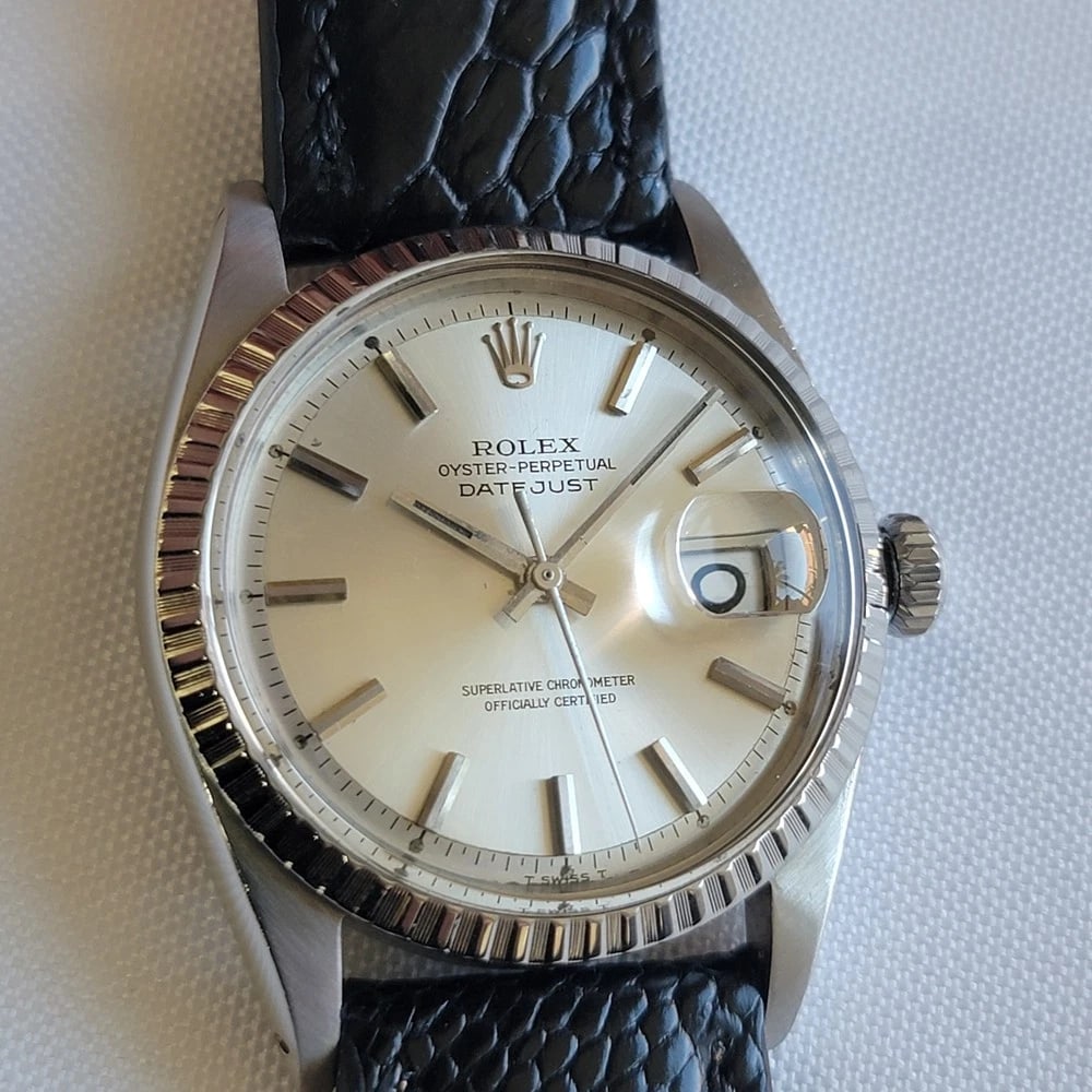 Rolex Oyster perpetual Datejust Ref 1603 Mens 1960s 36mm Vintage Automatic RA684 (1 of 13)