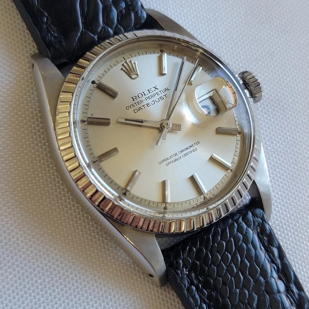 Rolex Oyster perpetual Datejust Ref 1603 Mens 1960s 36mm Vintage Automatic RA684 - 3