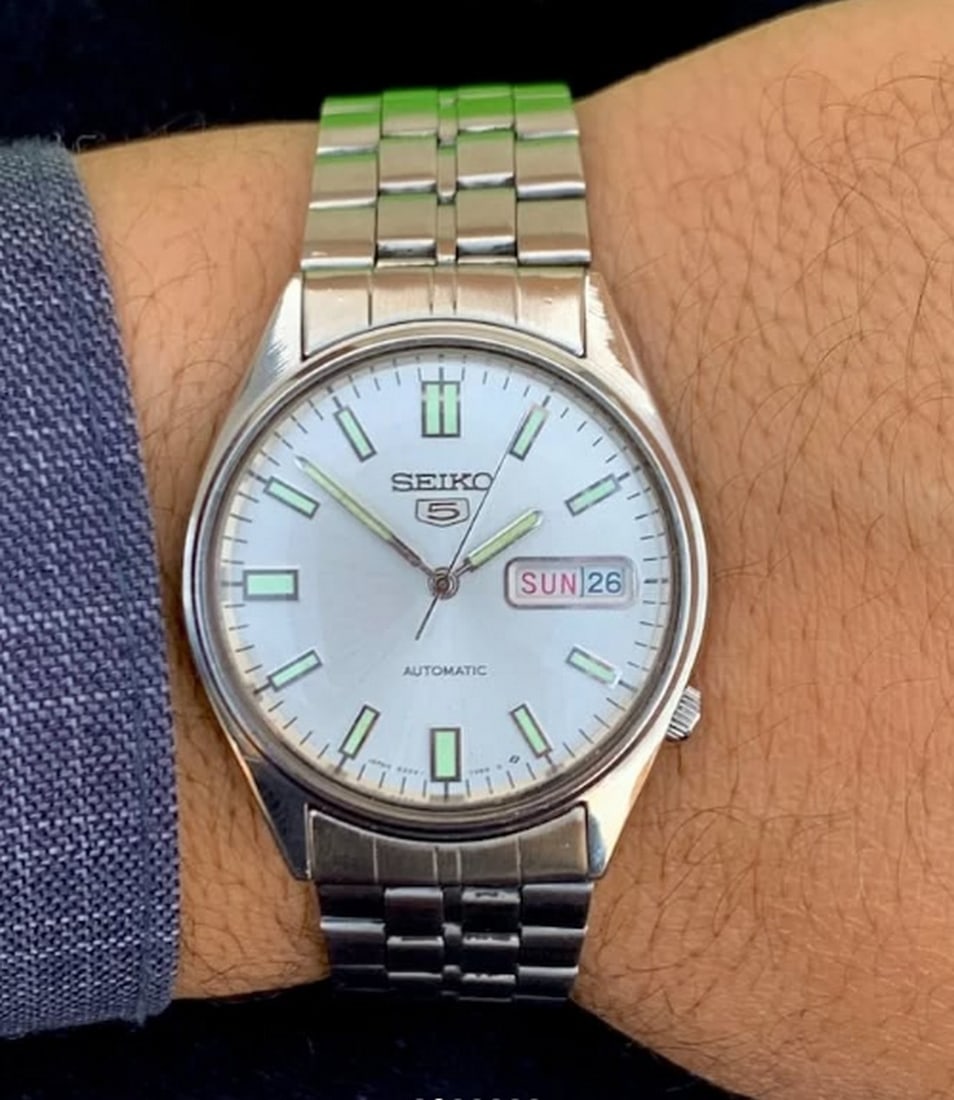 Vintage Seiko Automatic 6309-7310 With Day / Date - 5