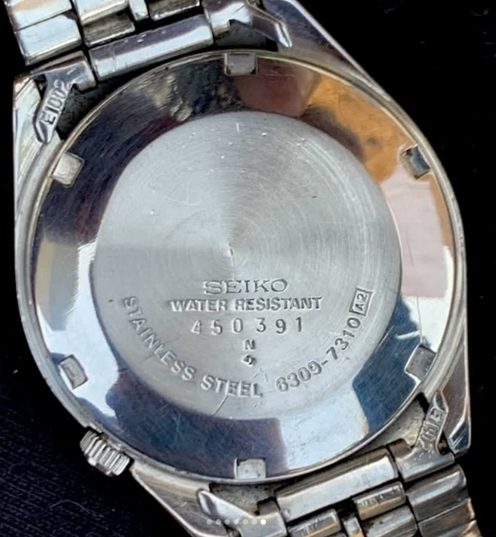 Vintage Seiko Automatic 6309-7310 With Day / Date - 7