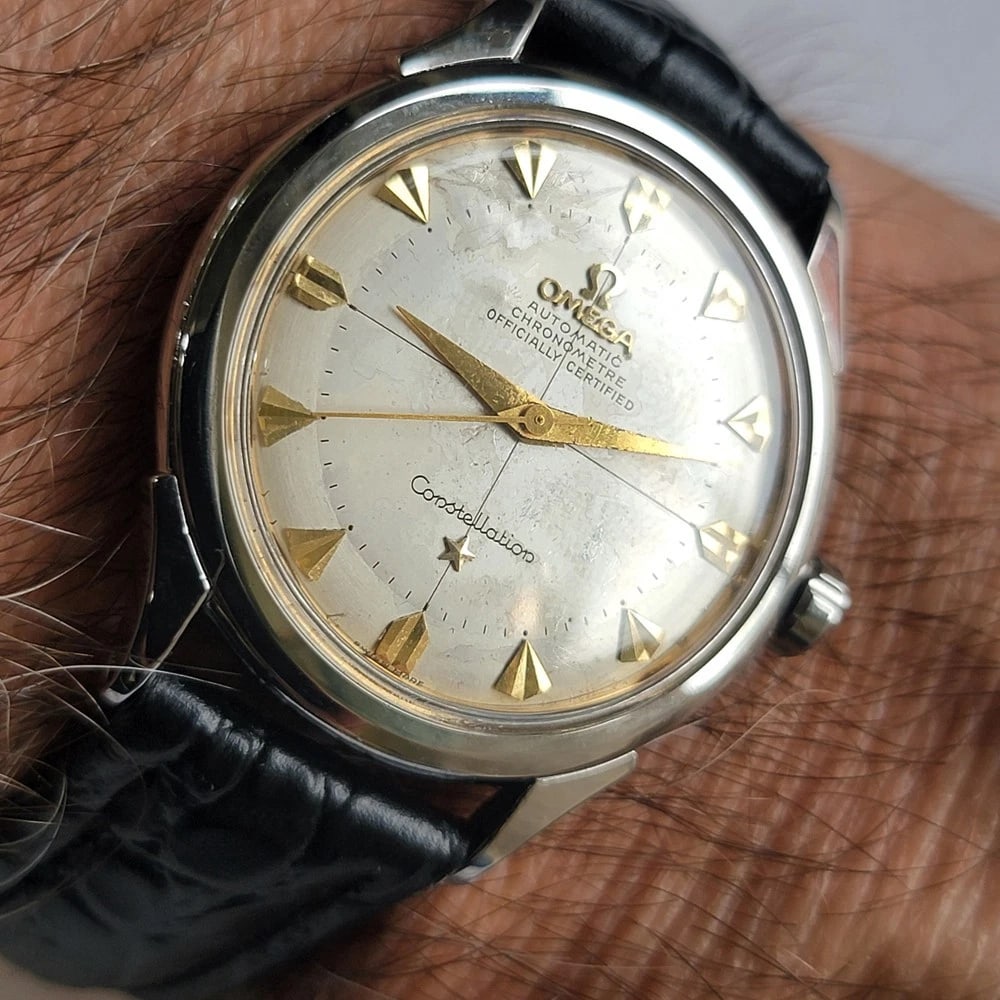 Omega Constellation Ref 2782 Mens 35mm 1950s Vintage Bumper Automatic RA718 - 14