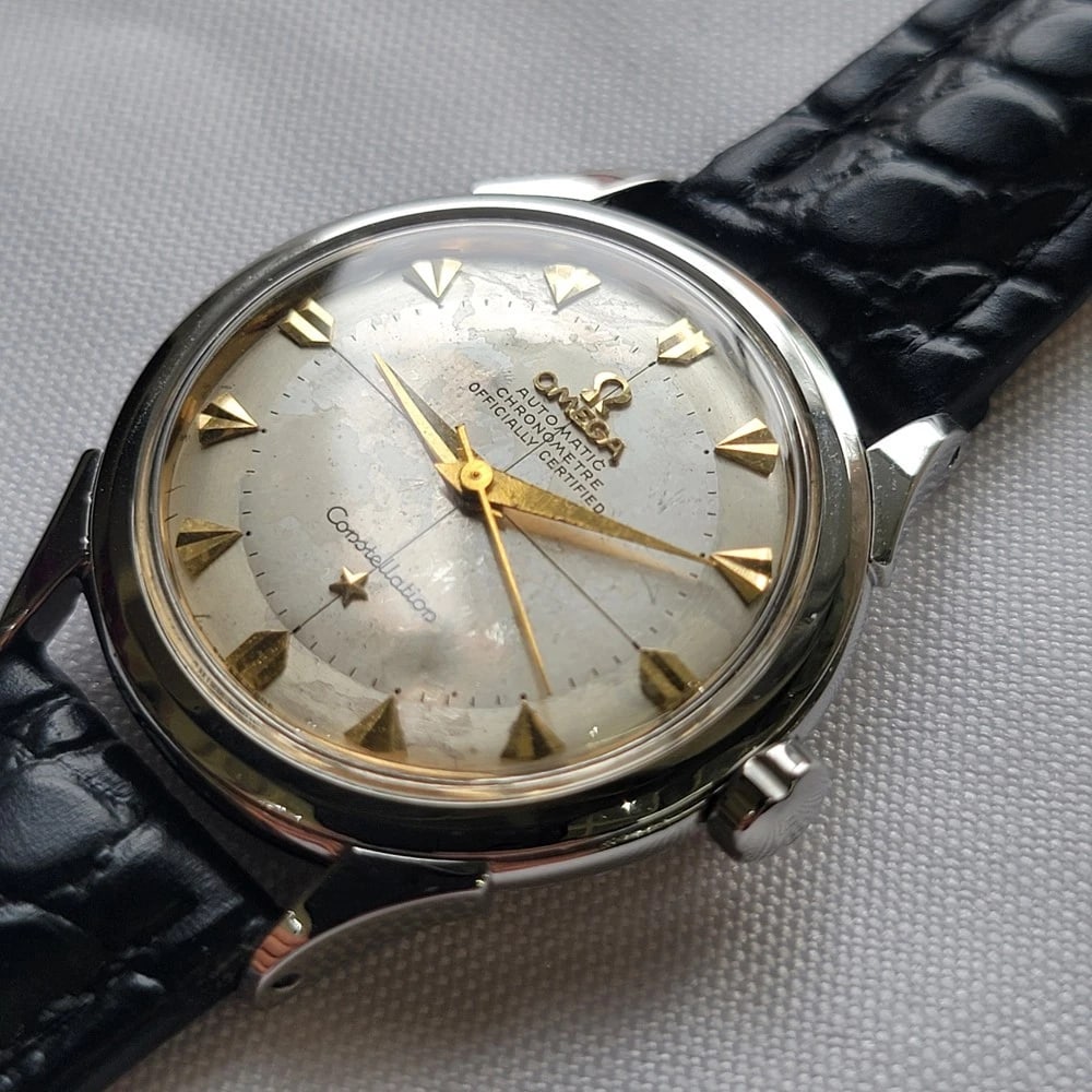 Omega Constellation Ref 2782 Mens 35mm 1950s Vintage Bumper Automatic RA718 - 4