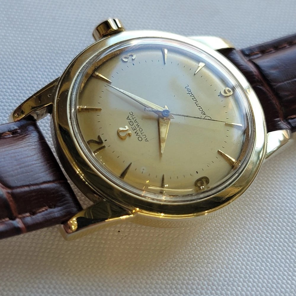 Omega Seamaster GX 6267 Gold Capped 35mm Mens 1950s Bumper Automatic RA720 - 6