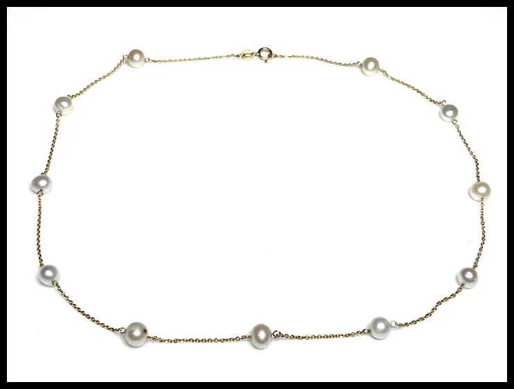 Stunning Estate 18k Twisted Gold Mesh and Gold Ball Necklace and Bracelet Set - 3