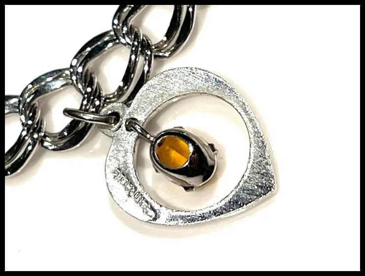 Vintage Charm Bracelet with Mother, Jaclyn, and Birthstone Charms - 4