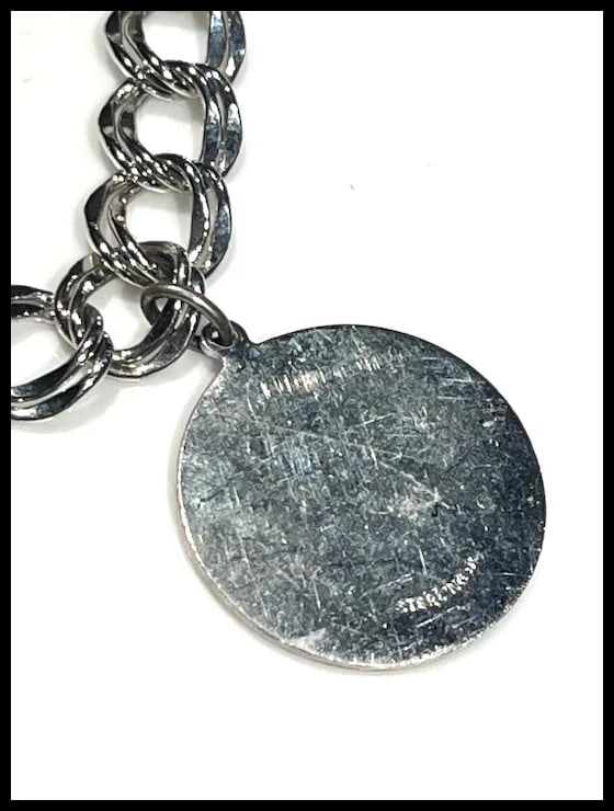 Vintage Charm Bracelet with Mother, Jaclyn, and Birthstone Charms - 6