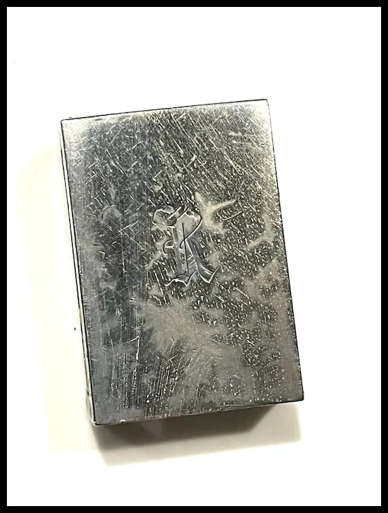 Vintage S. Kirk & Sons Sterling Silver Matchbox Holder with Repousse Floral Design - 5