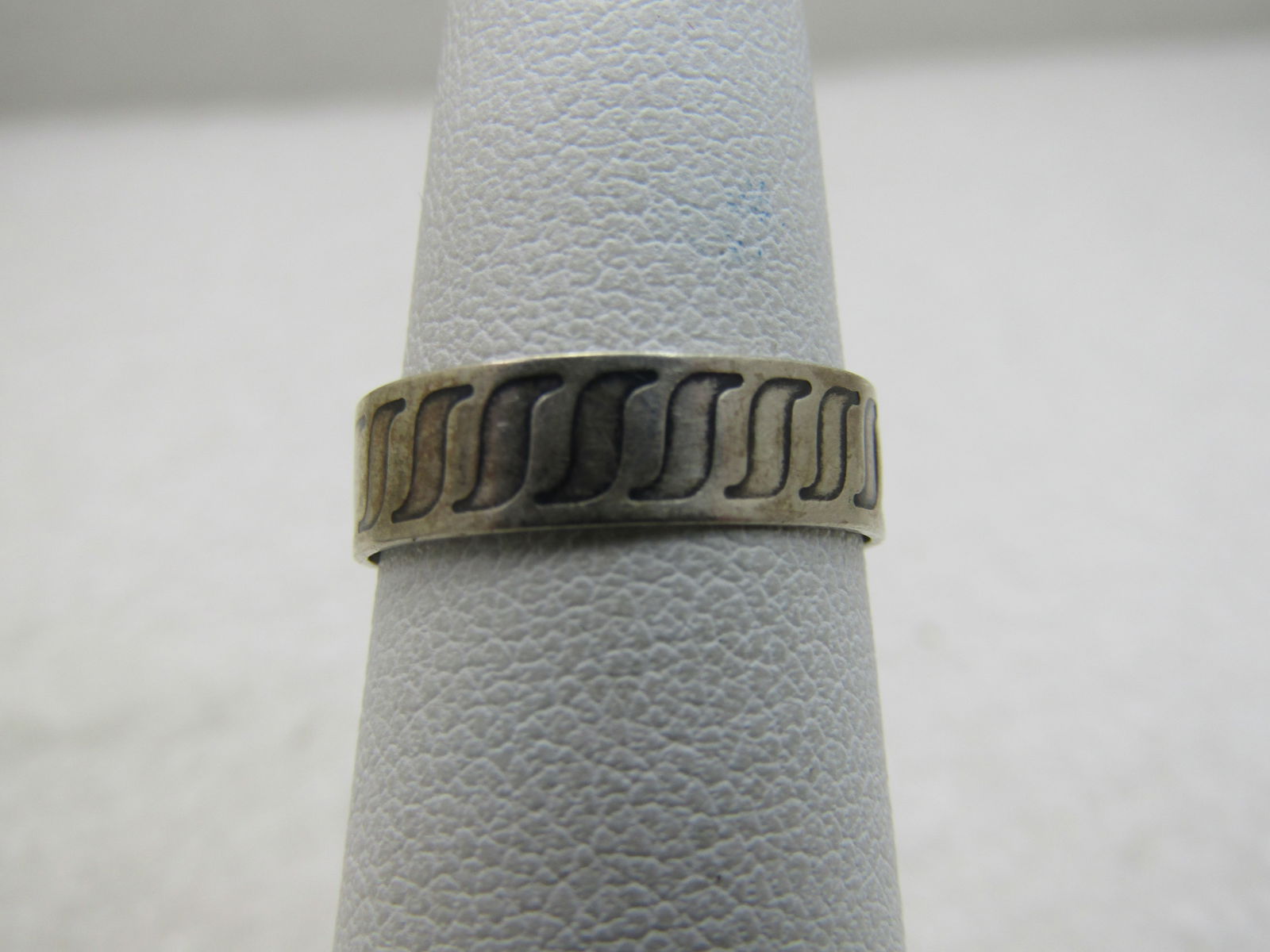 Vintage Sterling Silver Toe Ring, Adjusts. Sz 2.5 - 4 - 5