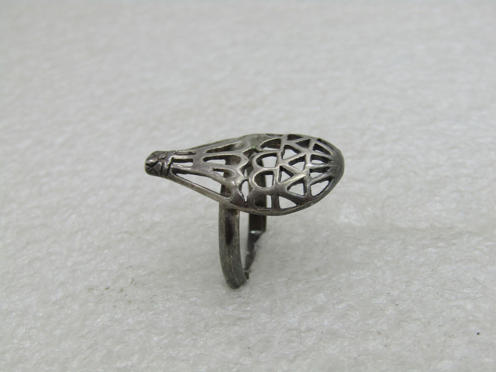 Vintage Sterling Hot Air Balloon Ring, Sz. 6, 3.20 Gr. (NL) - 3