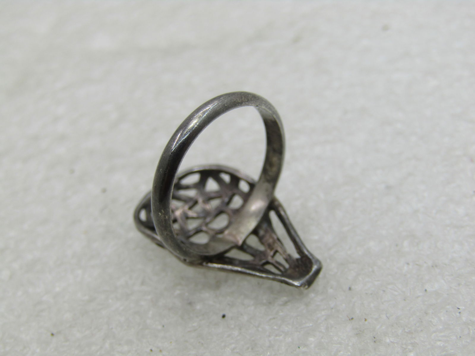Vintage Sterling Hot Air Balloon Ring, Sz. 6, 3.20 Gr. (NL) - 4