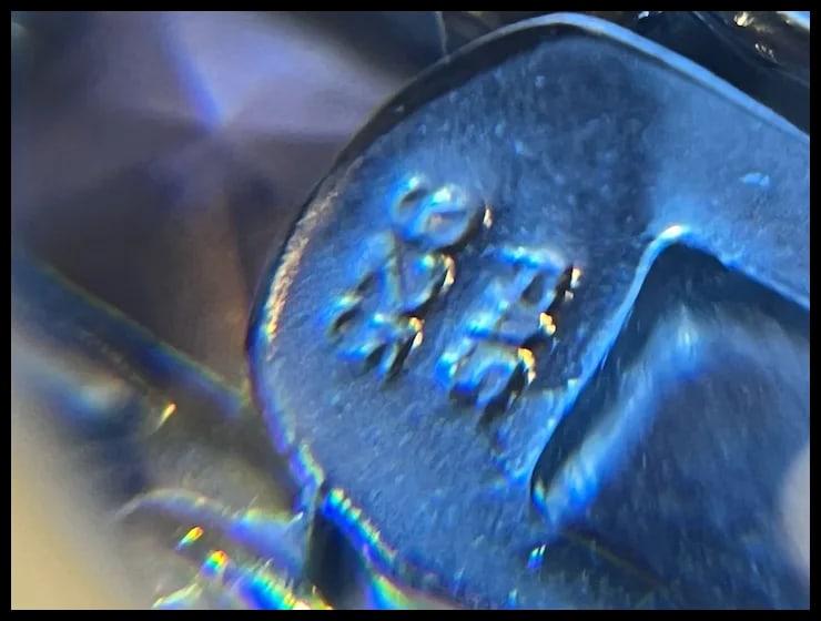 Vintage Colorful Sterling Silver Tennis Bracelet - 7