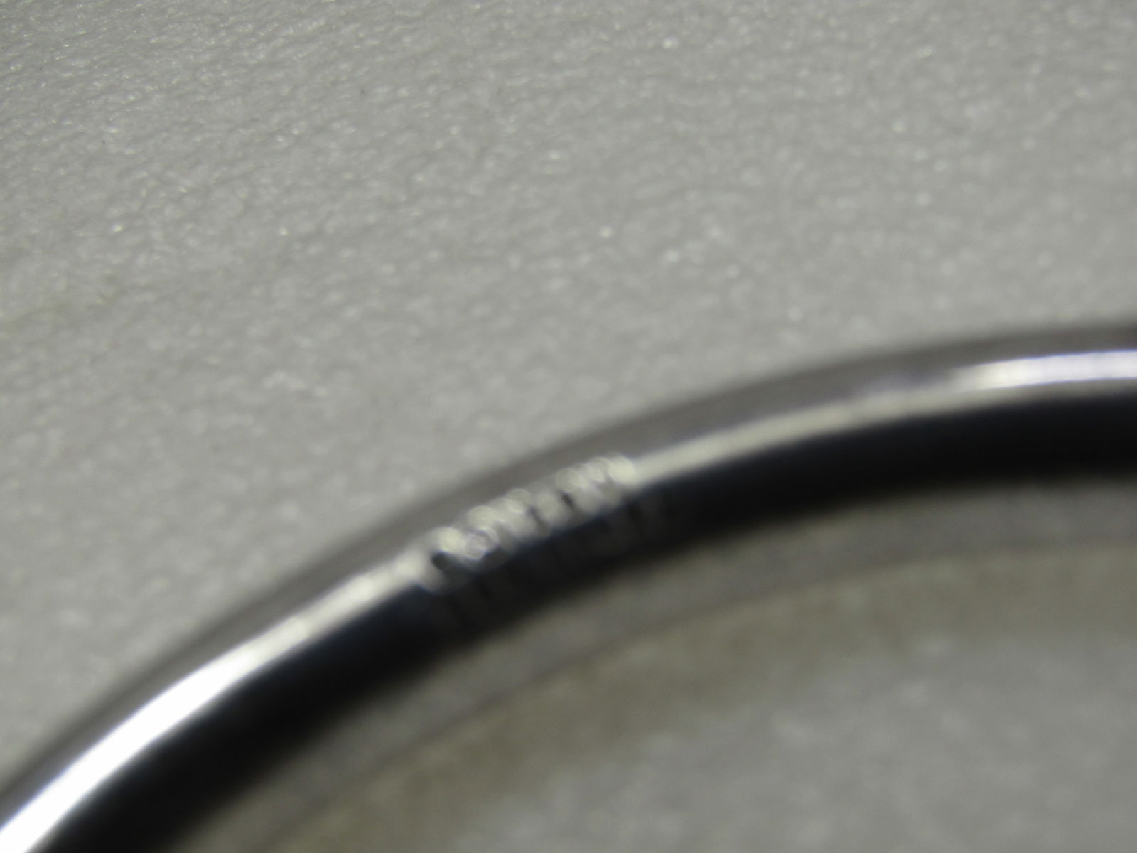 Vintage Sterling Silver Bangle Bracelet, Mexico, 7.75" , Signed - 4