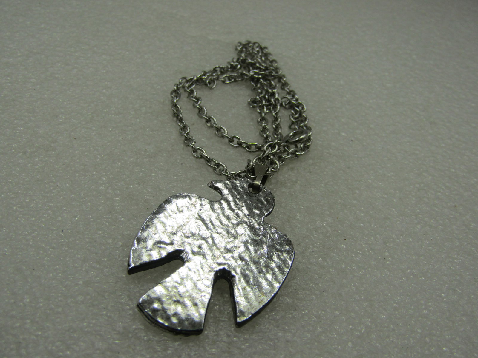 Vintage Costume Southwestern Thunderbird Necklace, 22" - 6