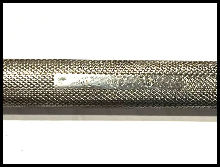 Edwardian Silver Carpenters Pencil Case/Pendant - 7