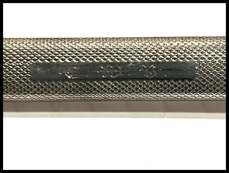 Edwardian Silver Carpenters Pencil Case/Pendant - 9