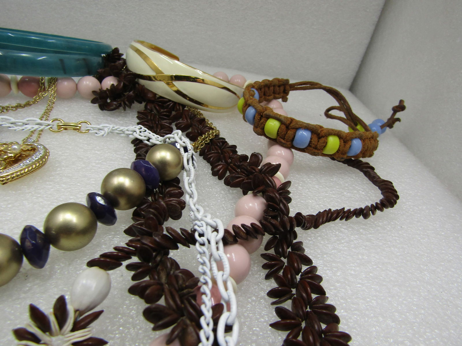 Vintage 11 Pc. Necklace, Bracelet Lot, 1960's-1980's - 5