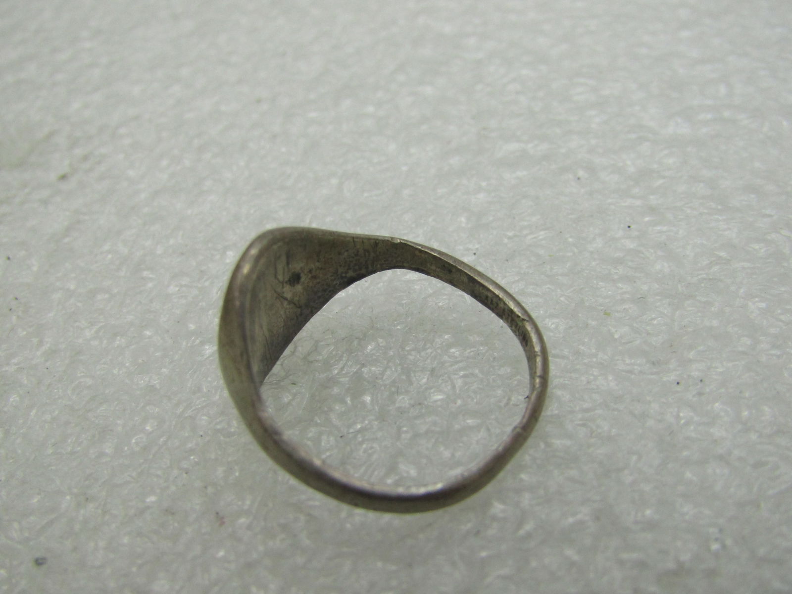 Vintage Sterling Silver Initial Ring, Sz. 5, 1950'S-1960'S - 5