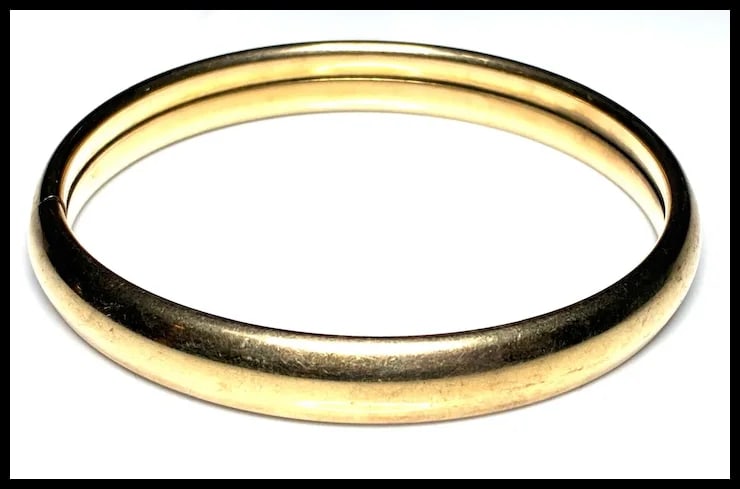 Vintage Classic 1-20 12k GF Bangle Bracelet - 2