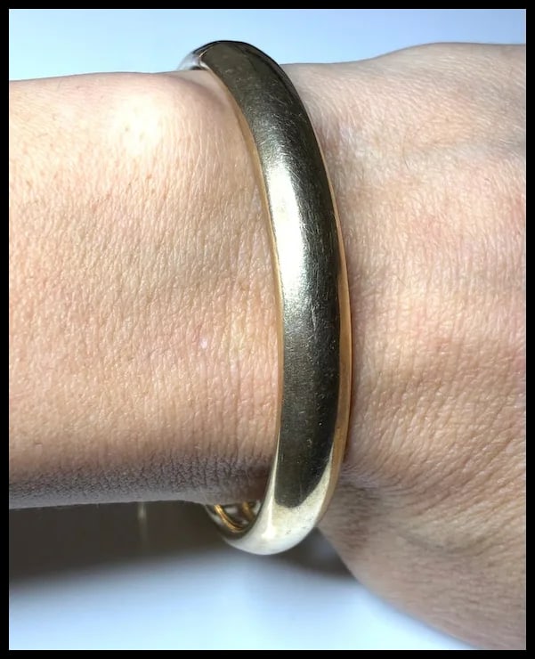 Vintage Classic 1-20 12k GF Bangle Bracelet - 6